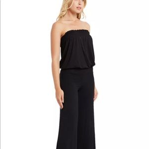 Connection strapless jumpsuit size M.